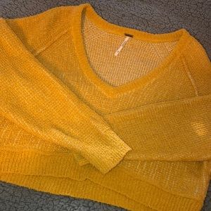 Free People cropped sweater